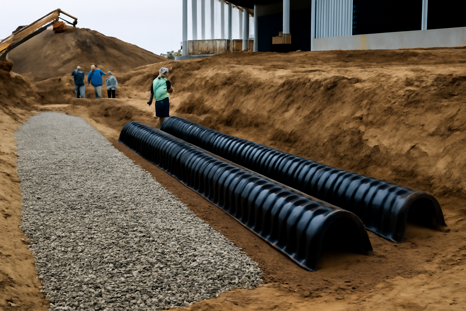 Vsakovací boxy vs. tunely vs. štěrkový vsak: co vybrat?