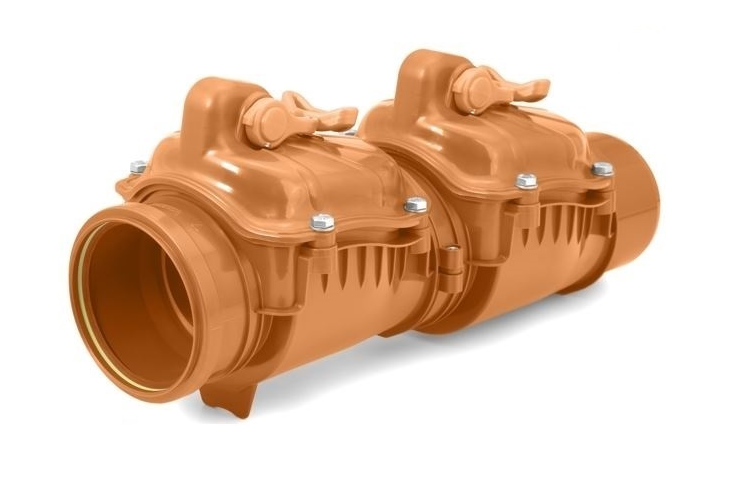 Dvojité zpětné klapky