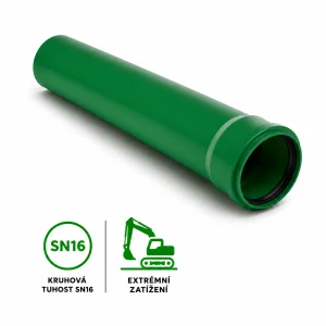 KG 2000 trubka s hrdlem SN 16 DN 315 (DN 300) – 3 m