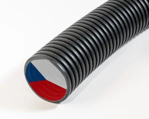 Zesílená drenážní trubka neperforovaná Korudrain DN 50 - metráž