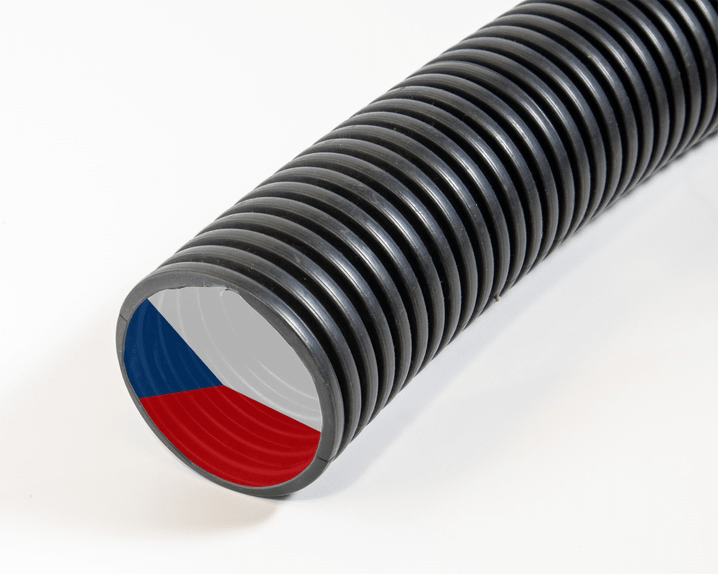 Zesílená drenážní trubka neperforovaná Korudrain DN 100 - metráž