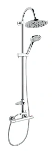 Sprchová souprava Novaservis ke sprchové baterii s horním vývodem, chrom SET040/TER,0