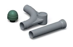 Odvzdušňovací a ukončovací set UNGROUND Accessories