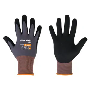 Standardní pracovní rukavice šedé FLEX GRIP 9"
