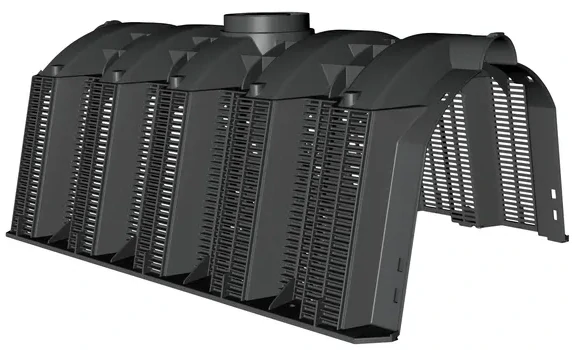 Vsakovací tunel Sicker-Tunel/Garantia 300 l GRAF - pojezdový do 3,5t