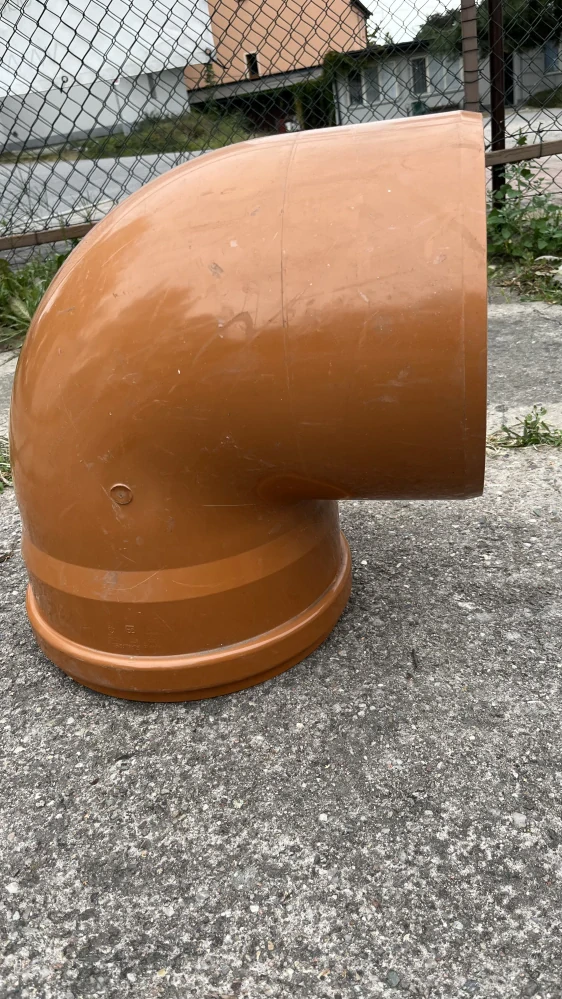 POŠKOZENÝ KUS - KG koleno DN 315 - 87° (SN 4 + SN 8)