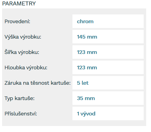 Novaservis Titania Fresh - Baterie pod omítku s tělesem, chrom 96050,0