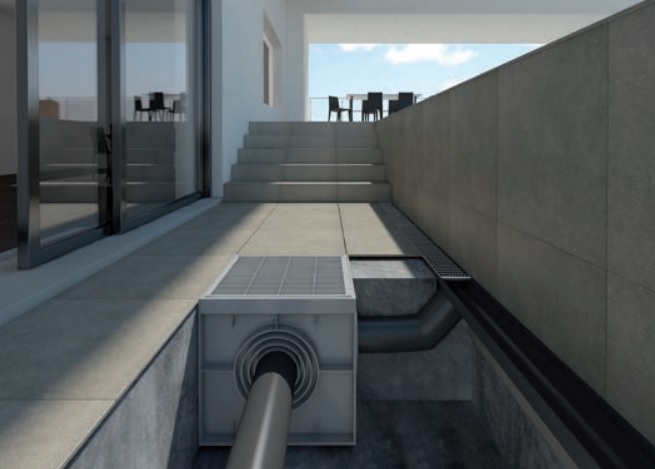 Mondial sifonová přepážka 550x550 mm