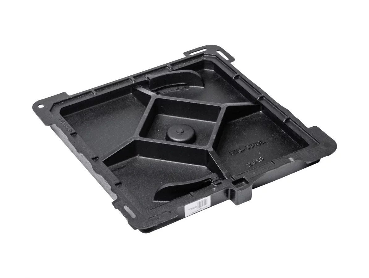 Mondial litinový poklop 300x300 do 25t (C250) + rám