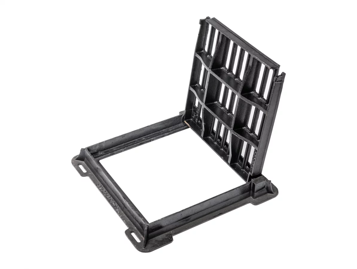 Mondial litinová mříž 550x550 do 25t (C250) + rám