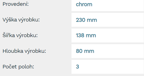 Vanový/sprchový set Novaservis chrom MINI201.0