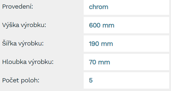 Sprchový set Novaservis na stěnu chrom KIT03.0