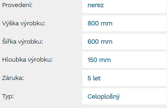 Nerezový dřez Novaservis 60x80 cm s odkapávačem DR60/80