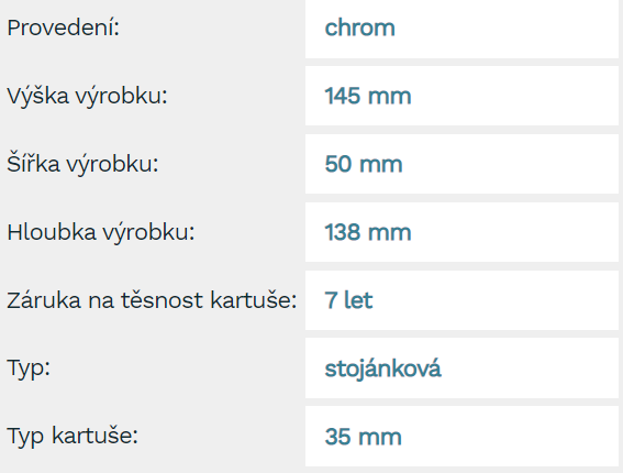 Úsporná umyvadlová stojánková baterie Novaservis Metalia ECO+ bez výpusti chrom 57002/1,0E