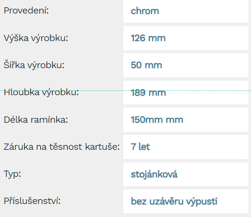 Úsporná dřezová stojánková baterie Novaservis Metalia ECO+ s otočným ramínkem chrom 57096.0E