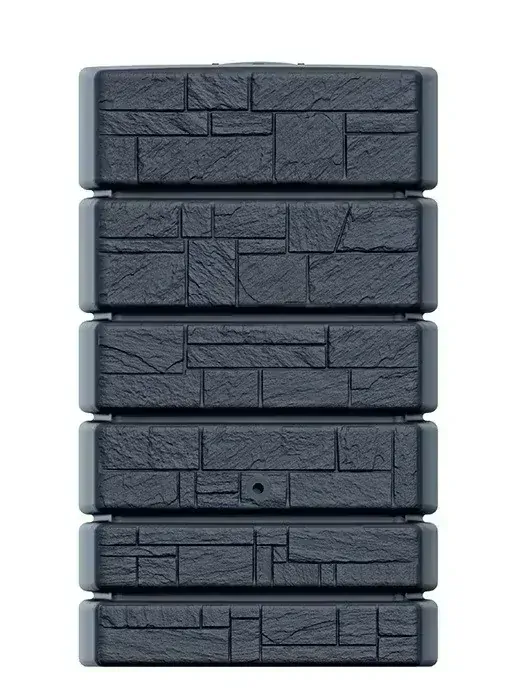 Nadzemní nádrž na dešťovou vodu TOWER STONE antracit 500l