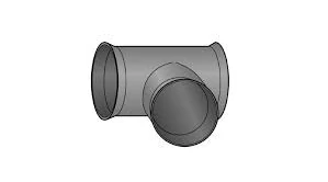 Strabusil/StormPipe odbočka T- kus DN 100/100 - 90°