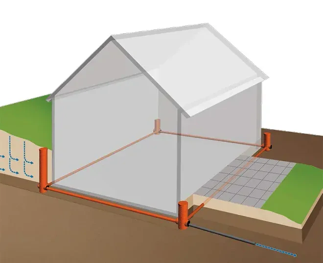 Prodlužovací nástavec 80 cm pro drenážní šachty Basic-Control a Opti-Control DN 315 | Fränkische