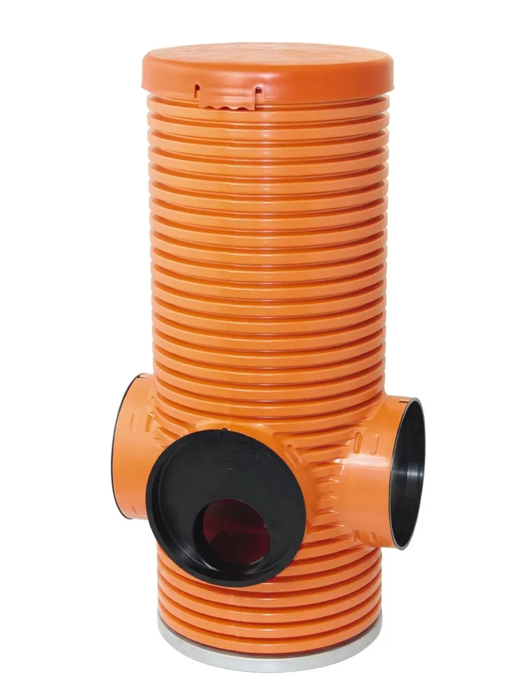 Drenážní redukce DN 200/125 (pro připojení drenáže i KG) pro drenážní šachty Opti-Control