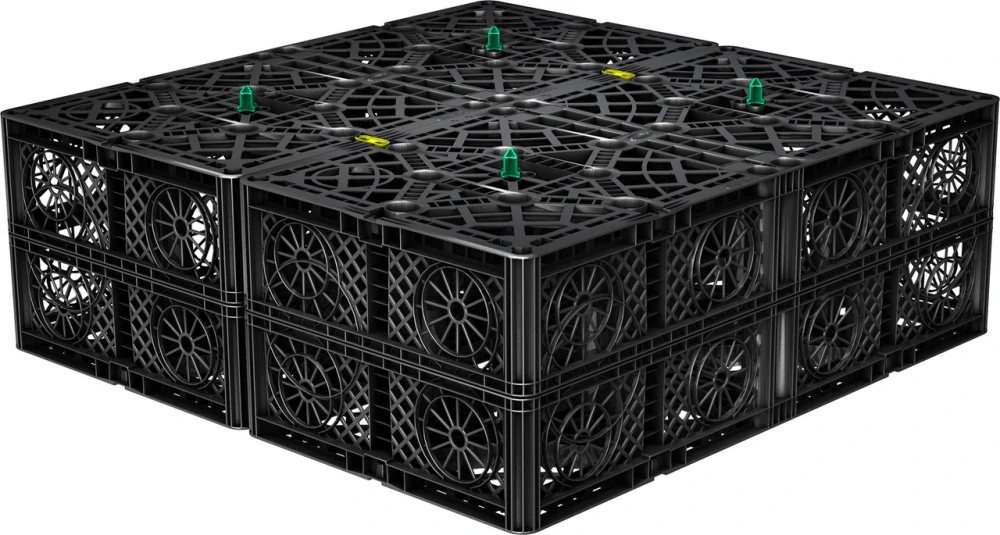 Vsakovací box Sicker-Bloc Compact 300 l/Garantia RainBloc Compact 300 l GRAF - pojezdový až do 60t
