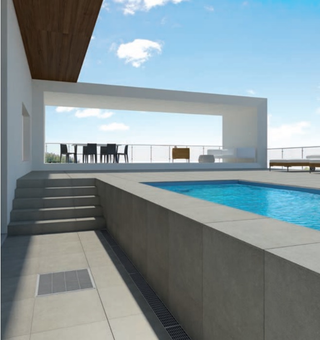 Mondial plastový plný poklop se dvěma madly pro rám 700x700 mm do 12,5 t