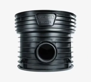 Kanalizační šachtové dno koncové DN 600/315 vč. těsnění pro vlnovec Wavin Tegra 600 LC