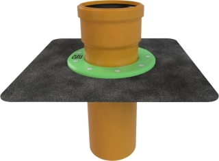 Prostup hydroizolací s asfaltovým pásem pro KG DN 110