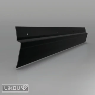 Ukončovací lišta pro nopovou fólii PVC – pro nopové fólie s nopy 8 mm, délka lišty 2 m