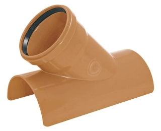 KG nalepovací odbočka 45° DN 250 x 125 (SN 4 + SN 8)