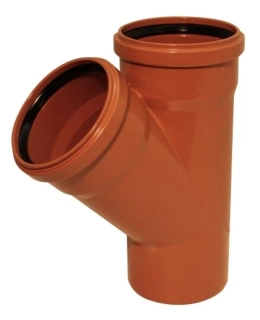 KG odbočka 45° 125/125 (SN 4 + SN 8)