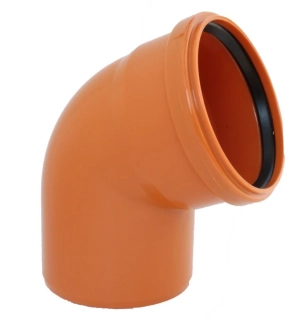 KG koleno DN 200 - 67° (SN 4 + SN 8)