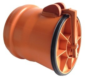 Zpětná klapka koncová celoplastová DN 315 PEŠTAN