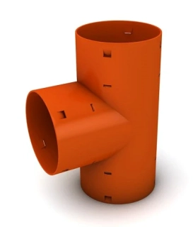Drenážní odbočka T-kus 90° 160/160