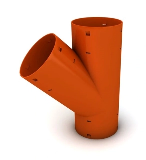 Drenážní odbočka 45° 125/125