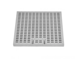 Mondial plastová mříž s madlem pro šachtu/rám 300x300 mm do 1,5 t