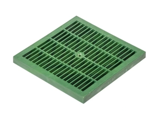 Mondial plastová mříž bez madla pro šachtu/rám 400x400 mm do 500 kg - zelená