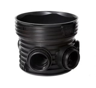 Kanalizační šachtové dno sběrné 45° typu Y DN 600/160 vč. těsnění pro vlnovec Wavin Tegra 600 LC