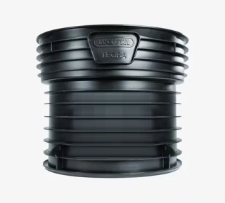 Kanalizační šachtové dno slepé DN 600 vč. těsnění pro vlnovec Wavin Tegra 600 LC