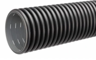 Vysokozátěžová celoperforovaná drenážní trubka StormPipe vč. spojky, tyč 3 m DN/ID 150 SN 8