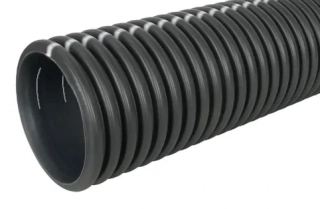 Částěčně perforovaná drenážní trubka Strabusil LP vč. spojky, tyč 3 m DN/ID 100 SN 4