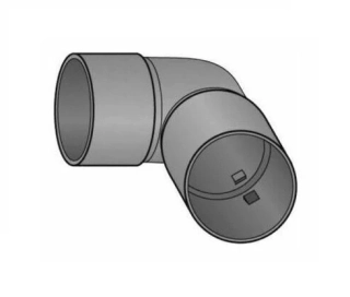 Strabusil/StormPipe koleno (oblouk) DN 100 - 90°
