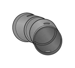 Strabusil/StormPipe koleno (oblouk) DN 100 - 45°