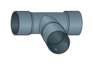 Strabusil/StormPipe odbočka T-kus DN 150/150 - 90°