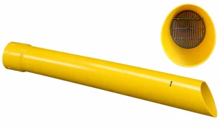 Strabusil/StormPipe výtokový kus DN 150 s perforovanou klapkou