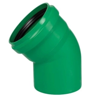 KG 2000 - koleno DN 125 - 45° (SN 10 + SN 16)